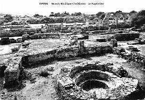 Tipasa - Grande Basilique Chretienne - - Baptistere